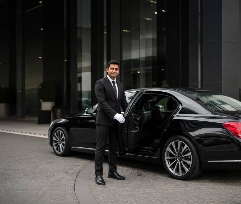 Professional chauffeur